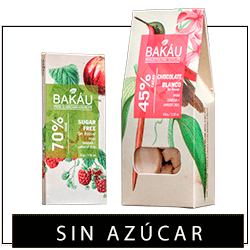 Chocolate 100% Cacao Peruano Sin Azucar Marca Bakau